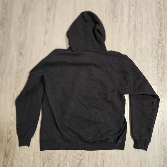 Thrasher Y2k Black Hoodie Flames and Welding Sparks Men's Size Medium - Picture 2 of 9